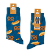 Hot Dog & Pretzel Large Crew Socks - Harmony