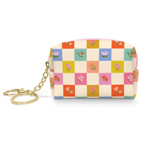 Floral Bliss Key Chain Pouches - Harmony