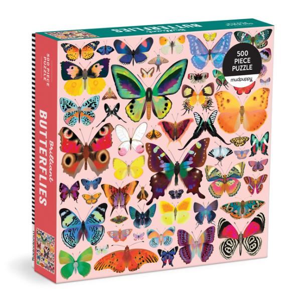 Brilliant Butterflies - 500 piece puzzle - Harmony