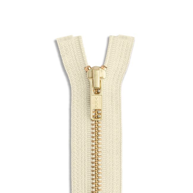 5 18" Brass Jacket Zipper / Natural (801) - Harmony
