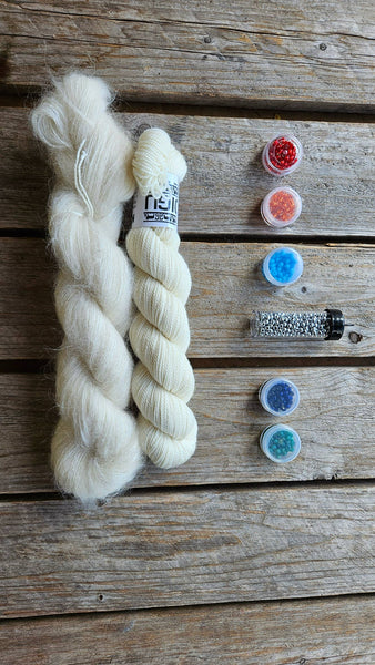 Painting with Beads Scarf Kit - Harmony