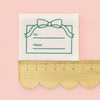"To: From:" Gift Organic Cotton Write In Sewing Labels - Harmony