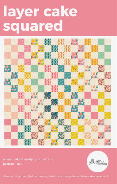 Layer Cake Squared Quilt Pattern - Harmony