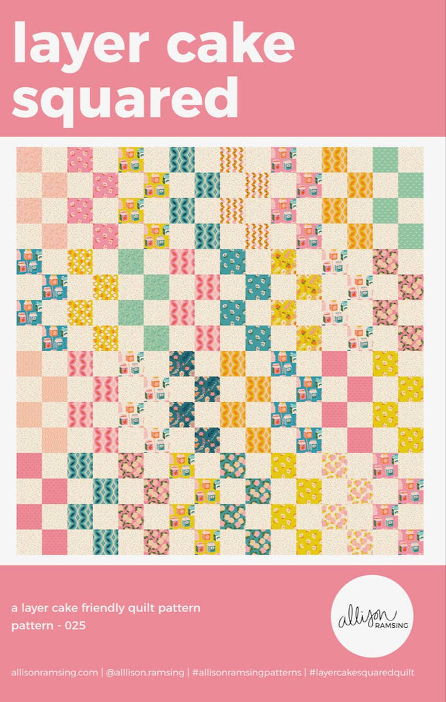 Layer Cake Squared Quilt Pattern - Harmony