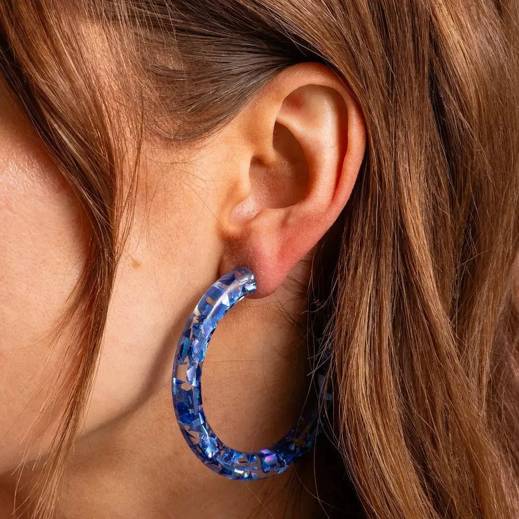 Confetti Hoop Earrings - Harmony