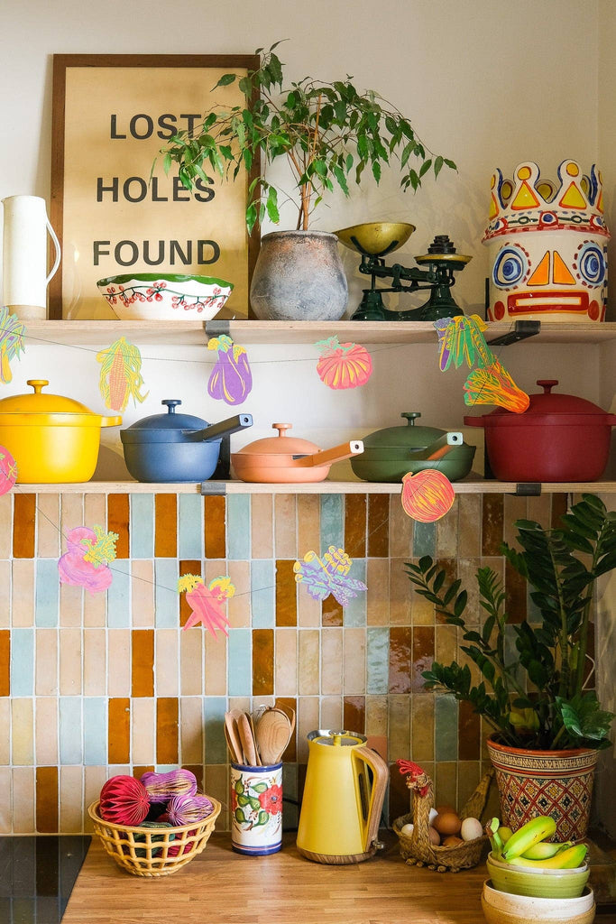 Vegetables Sewn Garland - Harmony