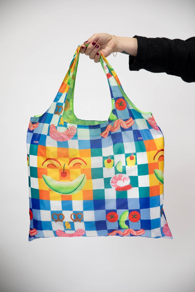 Art Sack Reusable Shopping Bag / Kristina Micotti Picnic - Harmony