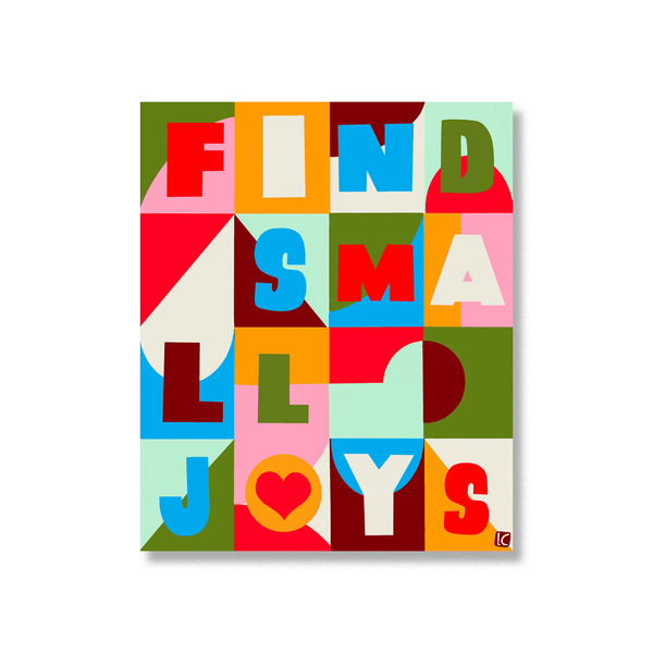 Find Small Joys Large Sticker - Harmony
