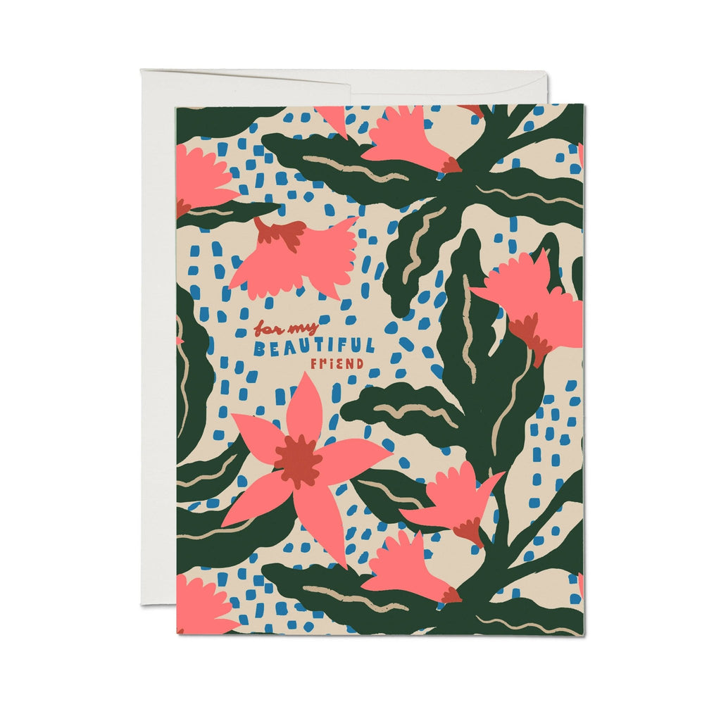 Pink Azalea greeting card - Harmony