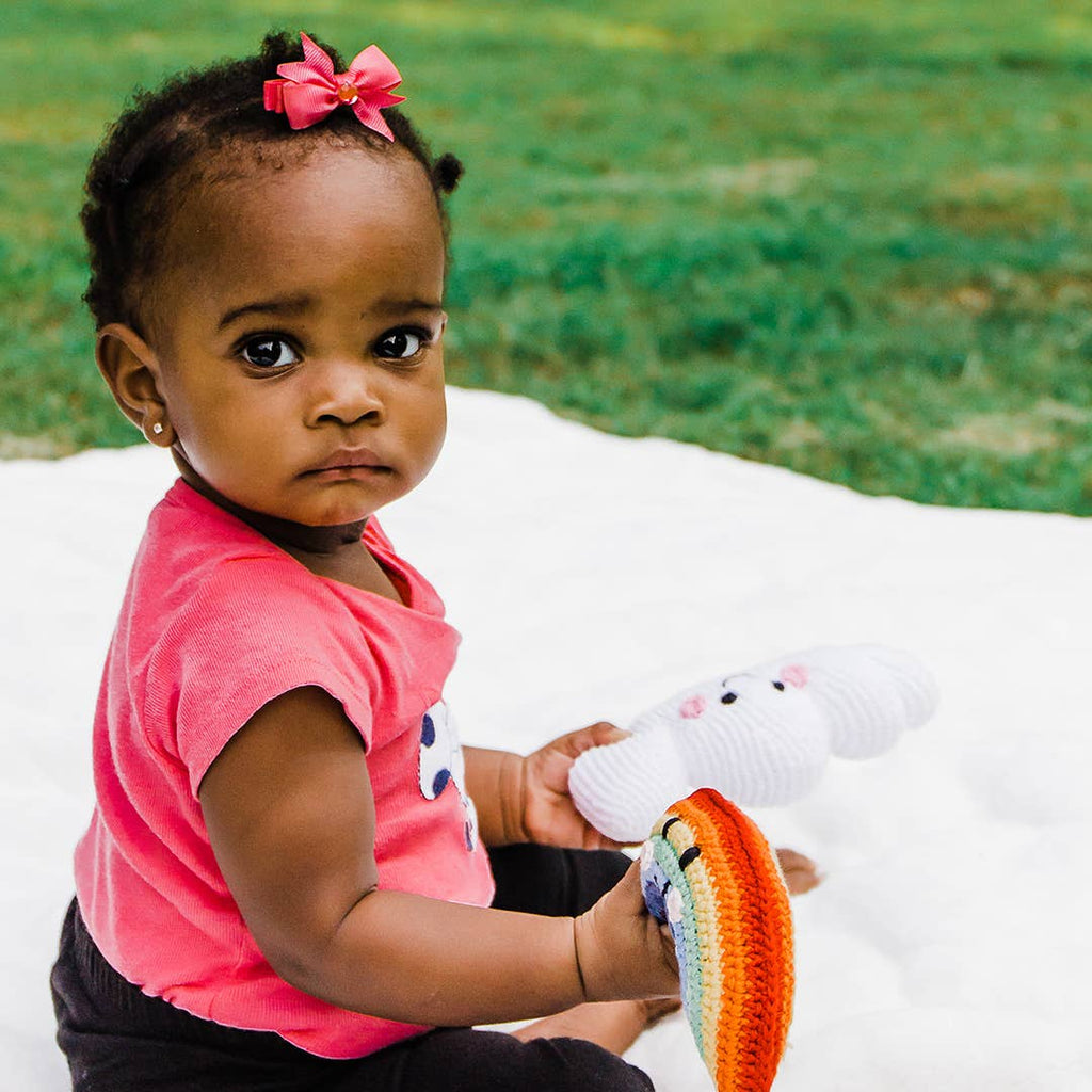 Friendly Weather Toy - Rainbow Rattle - Harmony