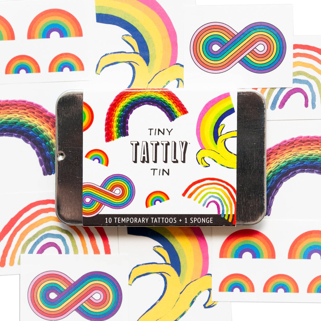 Tiny Rainbow Tattoo Tin - Harmony