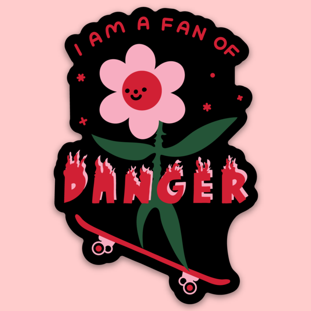 Fan Of Danger Sticker - Harmony