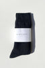 Modal Eyelet Socks / Jet Black - Harmony