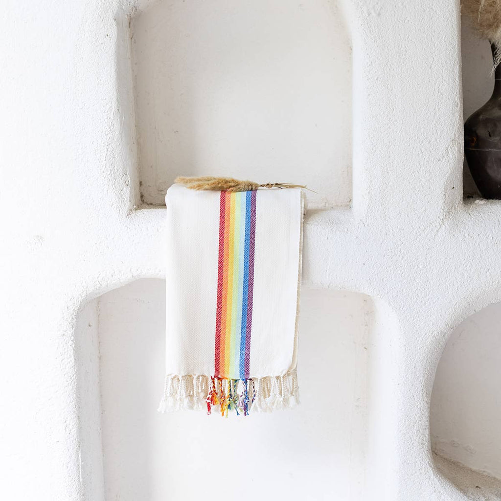 Light Weight Rainbow Beach Towel - Harmony