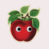 Googly Apple Vinyl Sticker - Harmony