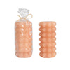 Unscented Hobnail Pillar Candle - Harmony