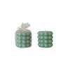 Unscented Hobnail Pillar Candle - Harmony