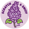 Scratch & Sniff Stickers / Lilac - Harmony