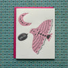 Love Bird - letterpress card - Harmony