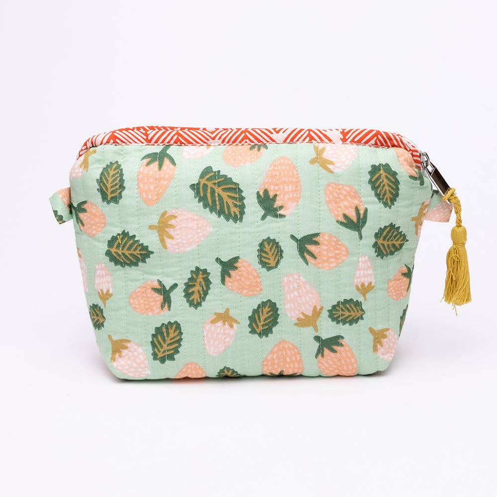 Suzette Quilted Zipper Pouch - Harmony