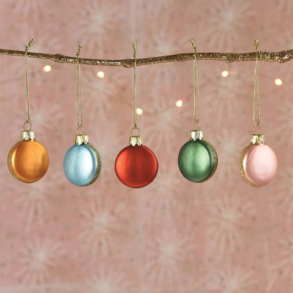 Glass Macaron Ornament - Harmony