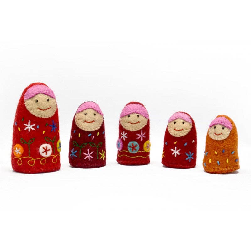 Babushka Family Doll Set - Harmony