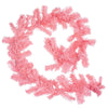 6' Fluffy Pink Pine Garland - Harmony