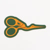 Stork Embroidery Scissor Sticker - Harmony