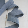 2.5" Bias Quilt Binding / Chambray Indigo - Harmony