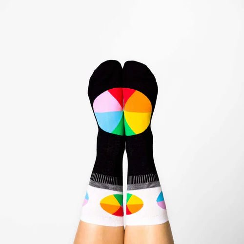 Color Wheel Crew Socks - Women's - Harmony