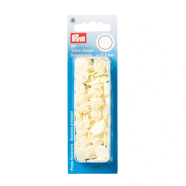 COLOR Snaps 12.4 mm pearl 30pc - Harmony