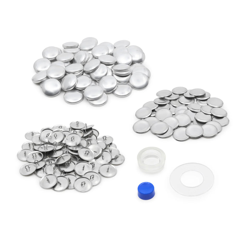 7/8" Craft Cover Buttons & Tools, 60 Sets - Harmony
