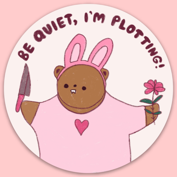 I'm Plotting Sticker - Harmony