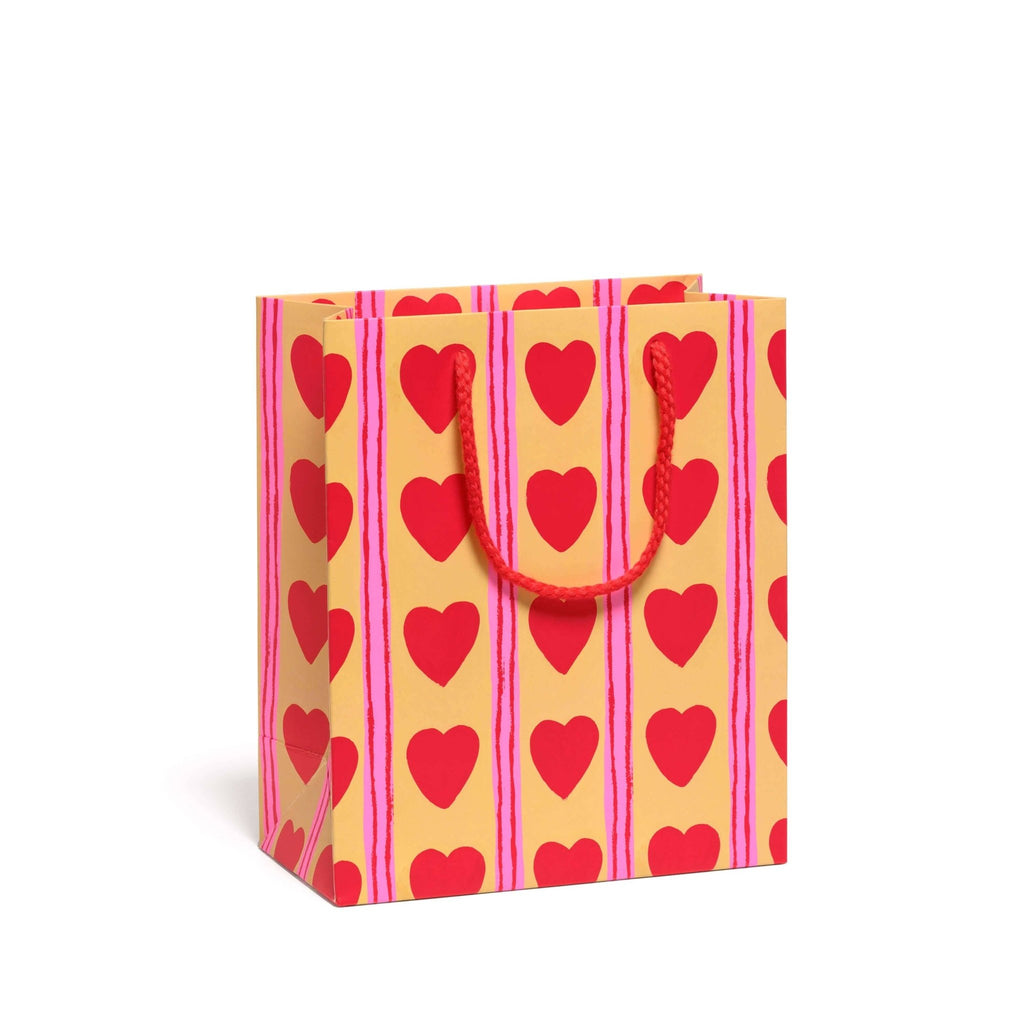 Heart Stripes medium gift bag - Harmony