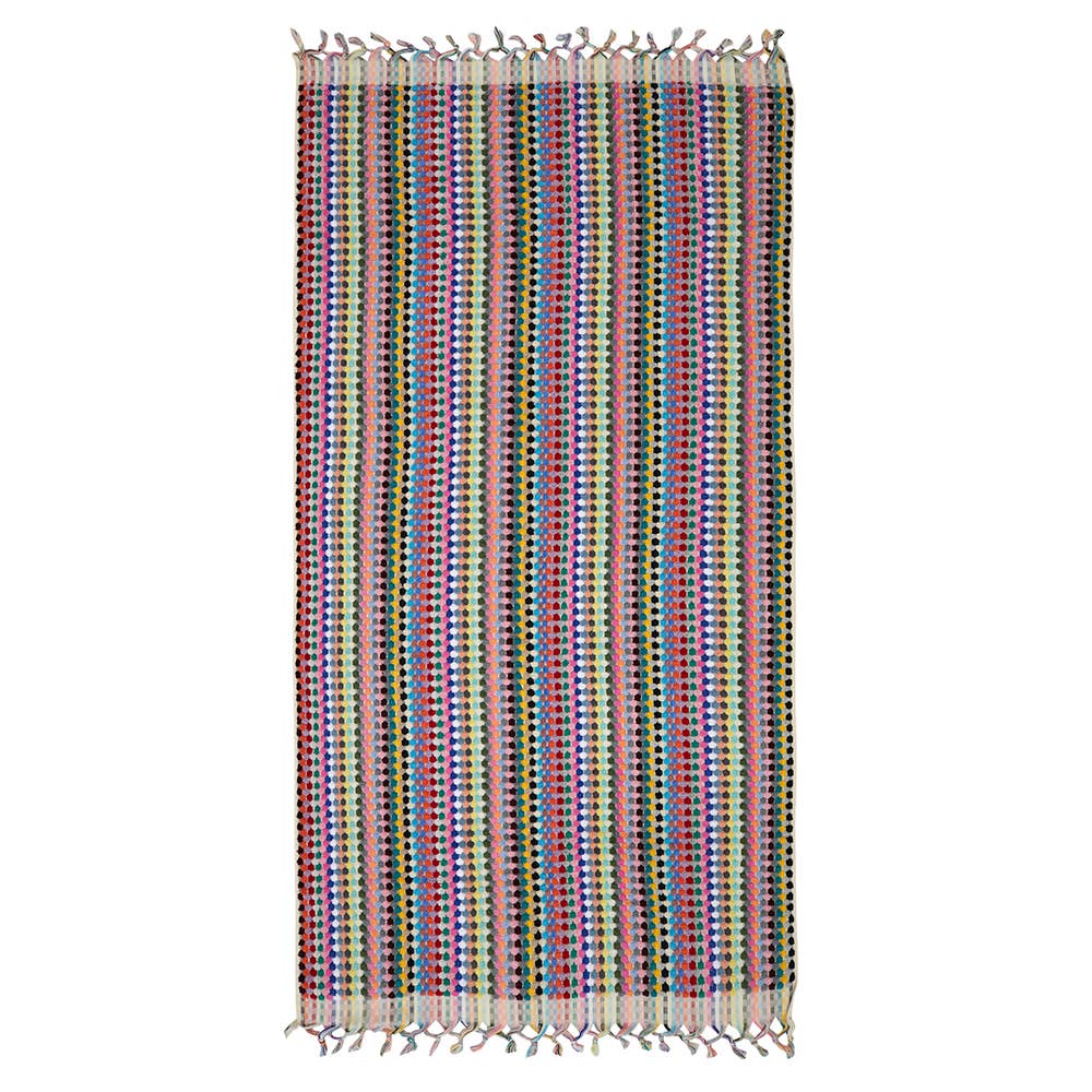 Pompom Bubble Handloomed Turkish Bath Towels - Harmony