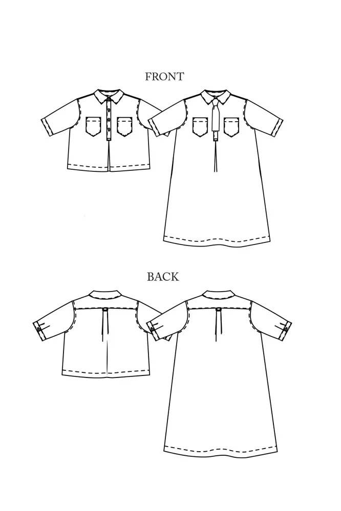 The Scout Sewing Pattern UK 6 - 18 - Harmony