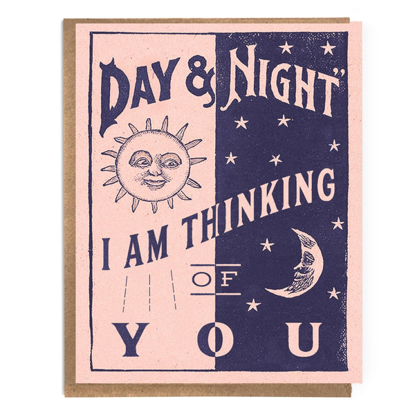 Day and Night I Am Thinking of You - Card - Harmony