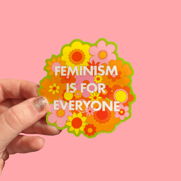 Feminism Is For Everyone Sticker - Harmony