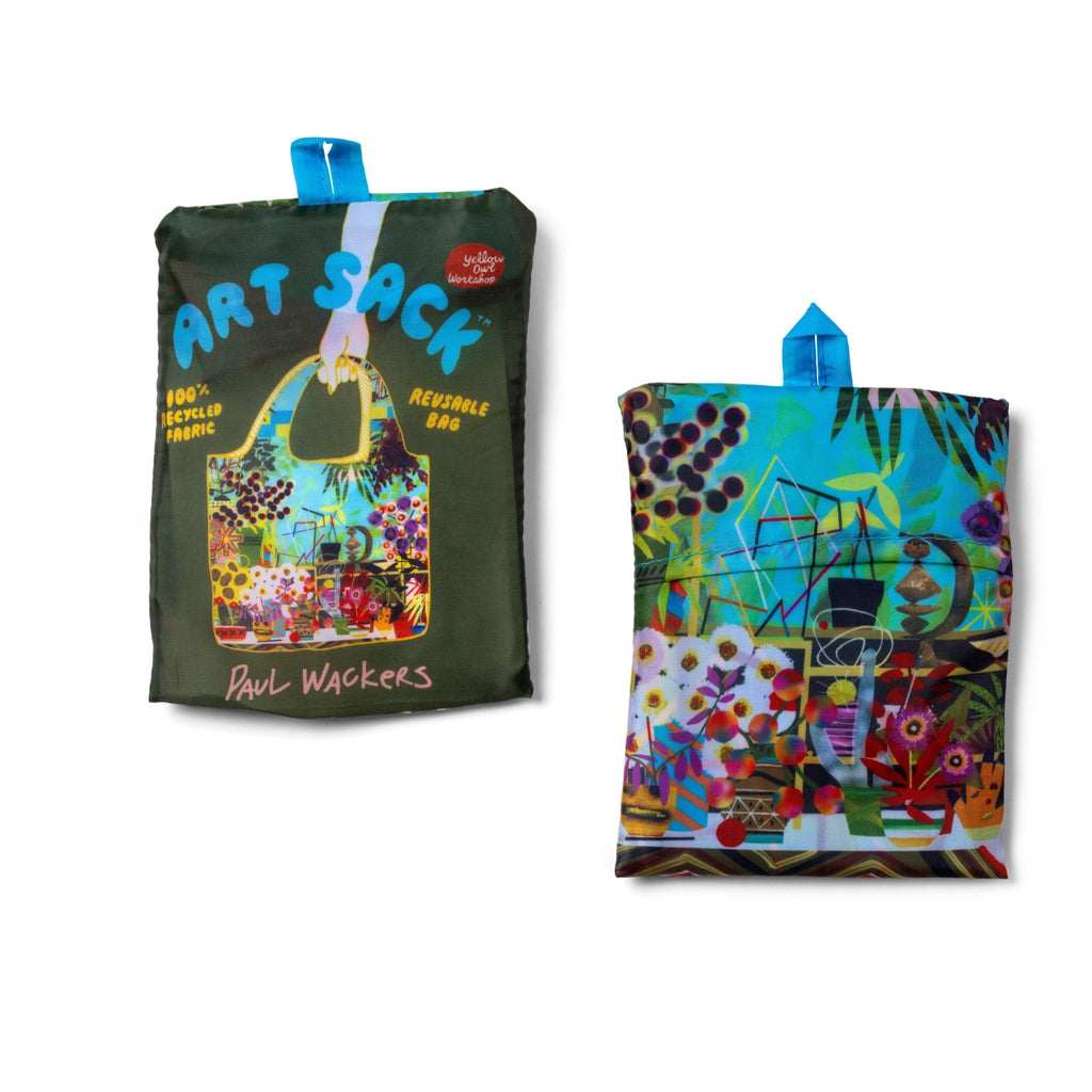 Art Sack Reusable Shopping Bag / Paul Wackers Window - Harmony