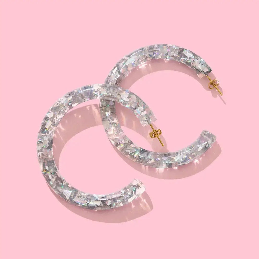 Confetti Hoop Earrings - Harmony