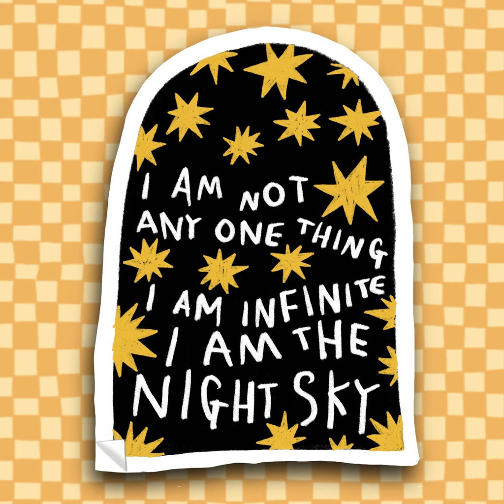 I Am The Night Sky Sticker - Harmony