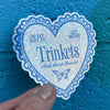 On My Way To Get More Trinkets And Knick Knacks Glitter Sticker - Harmony