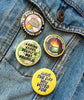 Caring About People Is Not Political Button - Harmony
