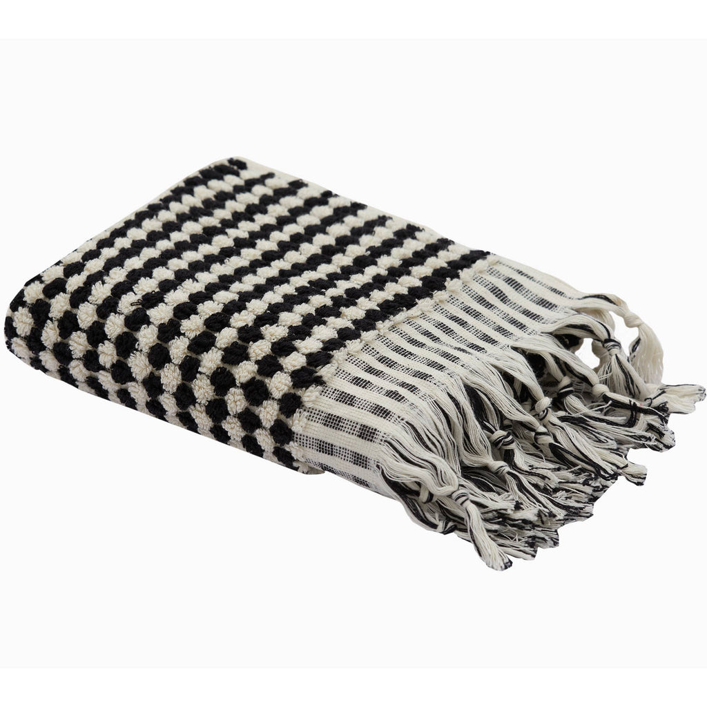 Pompom Bubble Handloomed Turkish Hand Towels - Harmony