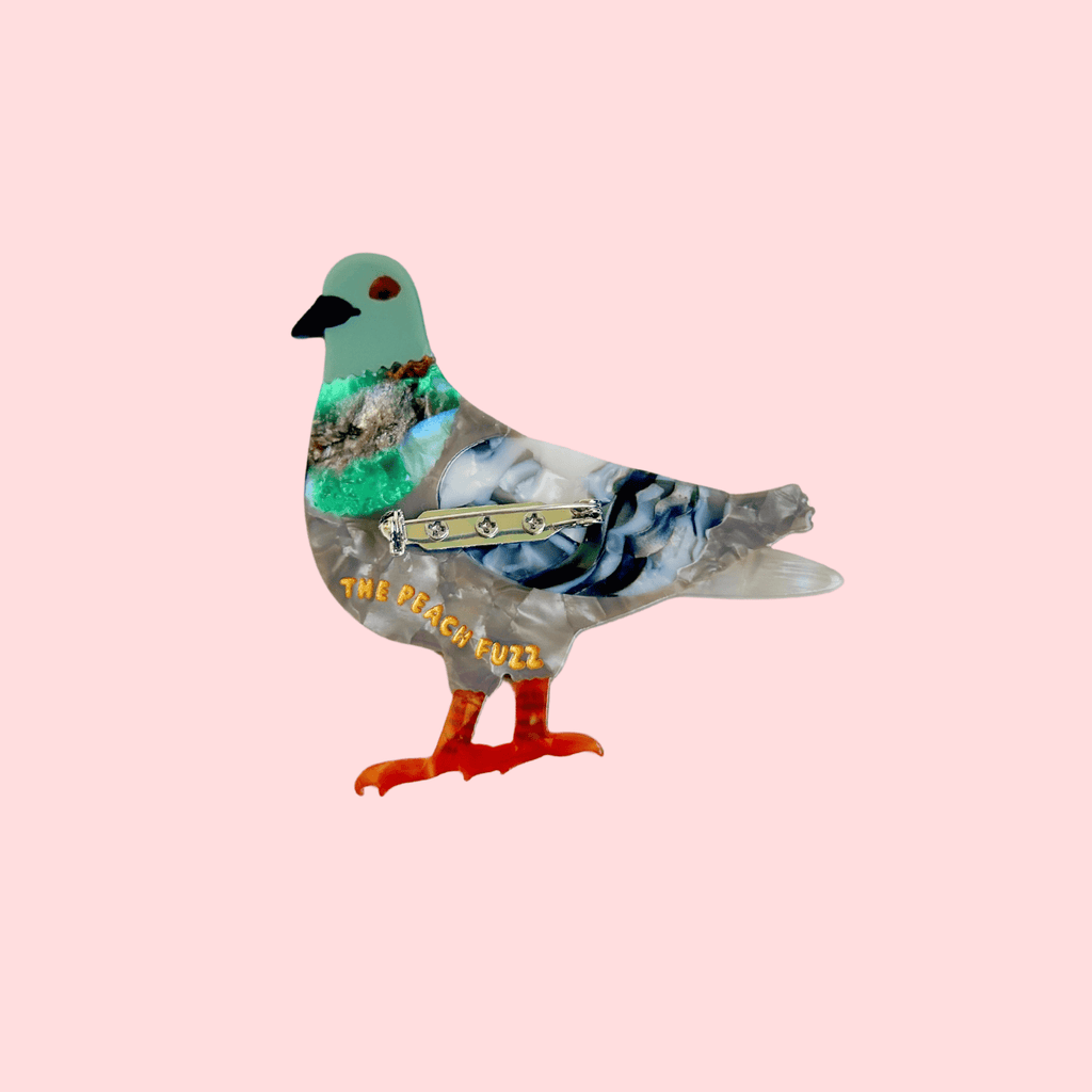 Pigeon Brooch - Harmony