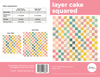 Layer Cake Squared Quilt Pattern - Harmony