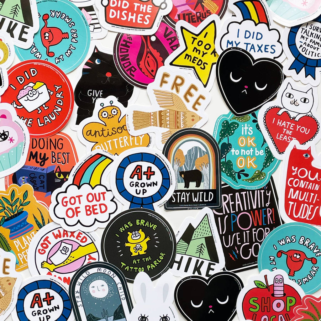 Gemma Correll - Go Away Cat Sticker - Harmony