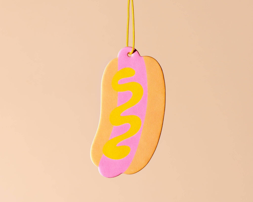 Hot Dog Food Air Freshener - Pink Lemonade Scent - Harmony