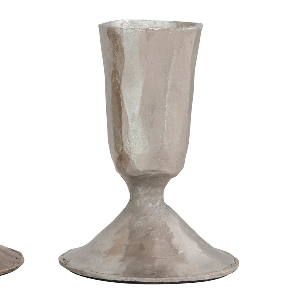 Metal Taper Holder, 2 Finishes