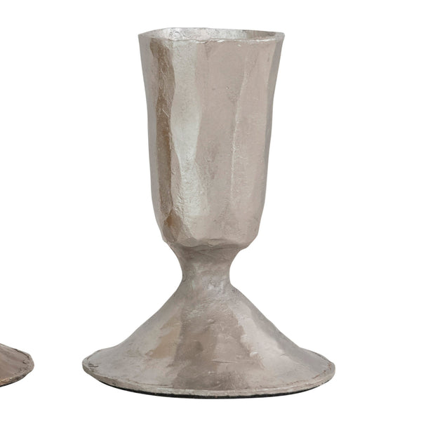 Metal Taper Holder, 2 Finishes